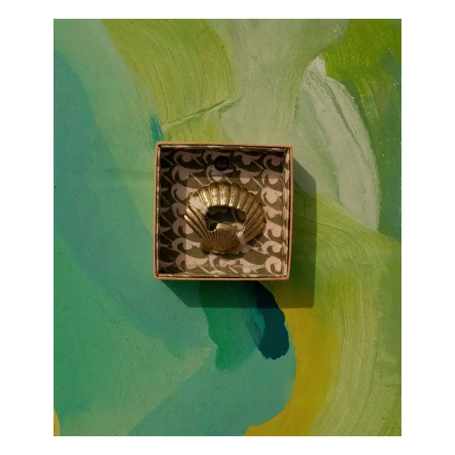 Abridor de botellas Scarlett Shell | Latón