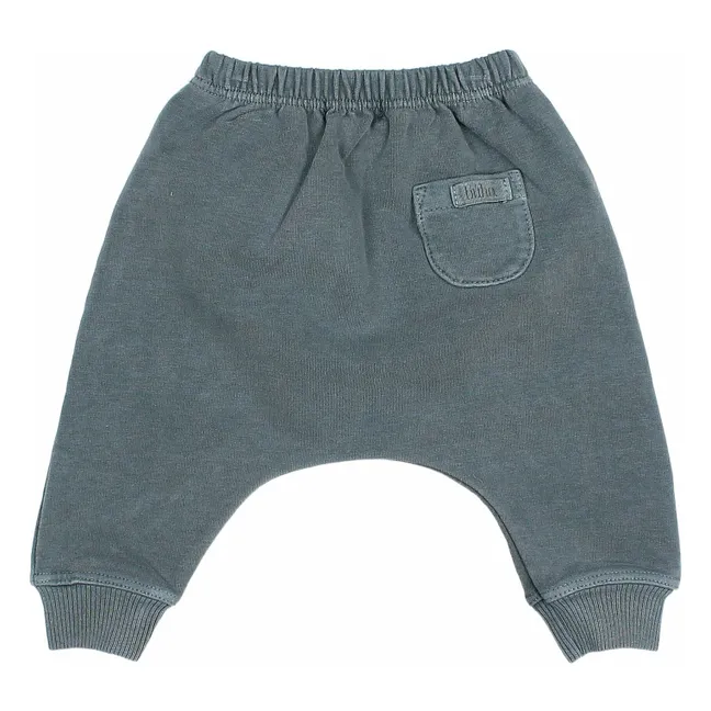 Jogger Coton Bio | Bleu gris