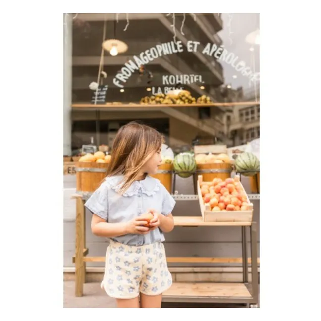 College-Bluse | Blau