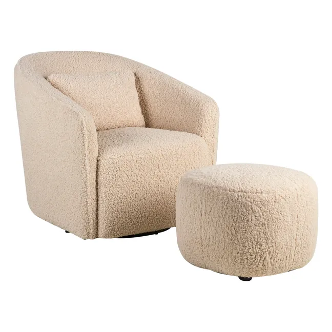 Repose-pieds Gomi | Beige