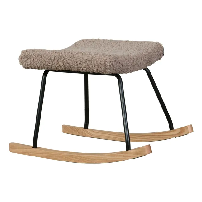 Luxury footrest | Light grey