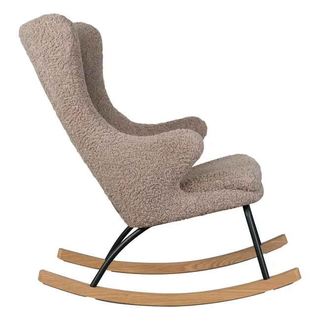 Sillón de lactancia de lujo | Gris Claro