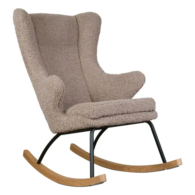 Fauteuil d'allaitement Luxe | Gris clair