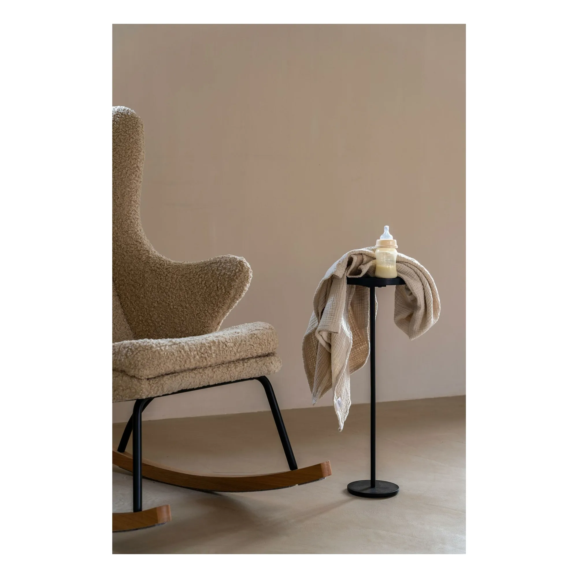 Fauteuil d'allaitement Luxe | Beige- Image produit n°2