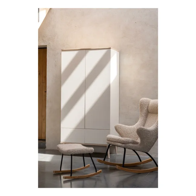 Reposapiés de lujo | Beige