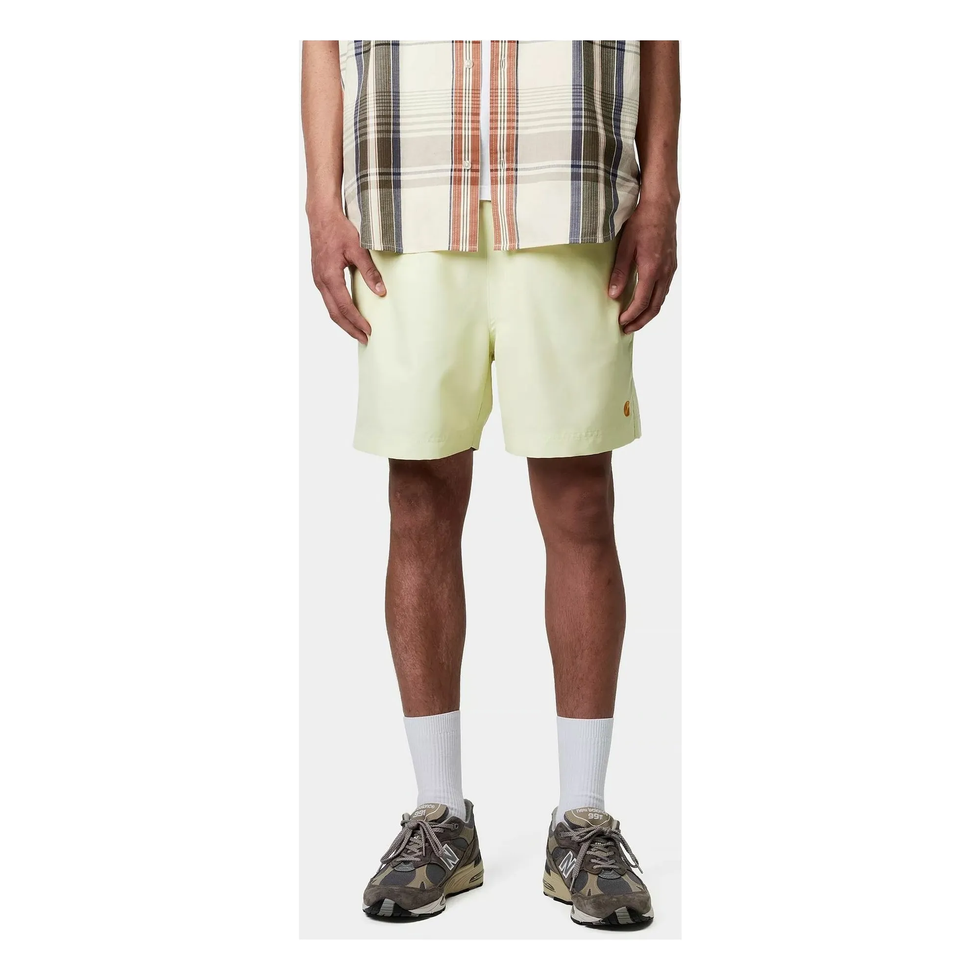 Carhartt Wip Sorbet Green Chase Swim Shorts