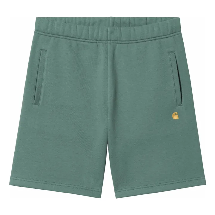 Short Chase | Vert chiné- Image produit n°0