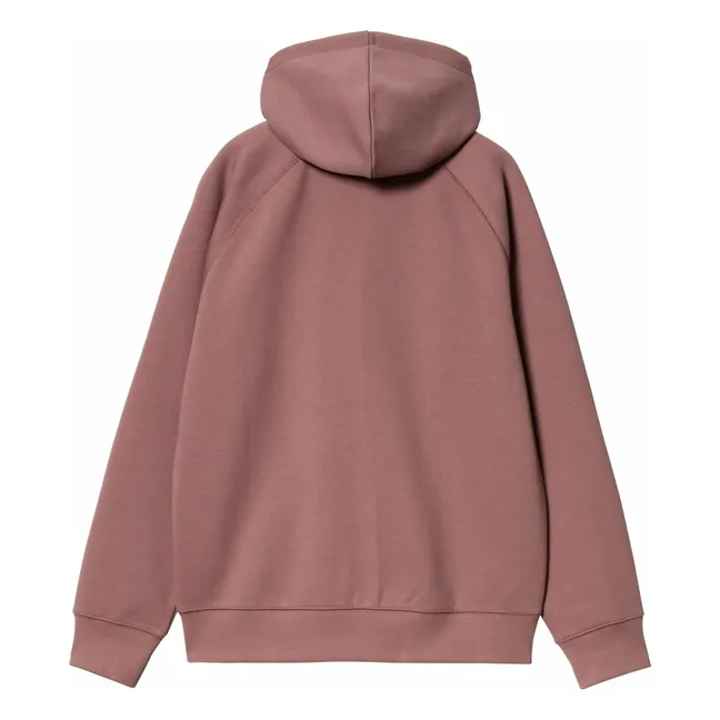 Felpa con cappuccio Chase Zip | Rosa antico