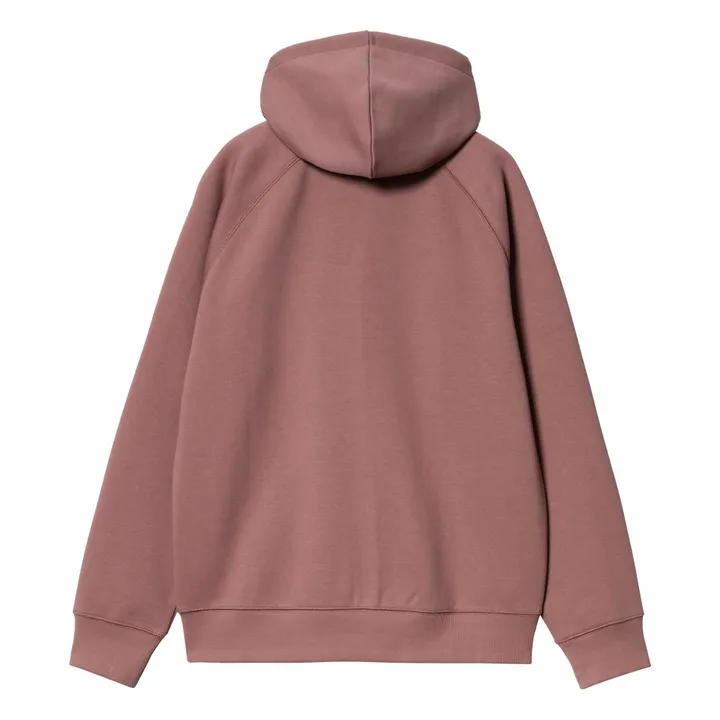 Hoodie Zippé Chase | Vieux Rose- Image produit n°3
