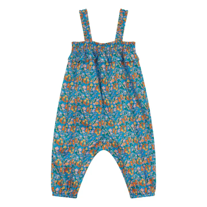 Combinaison Fodie Coton Bio | Bleu- Image produit n°0