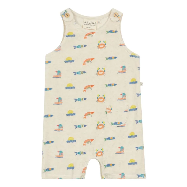 Fedolin Organic Sponge Suit | Ecru