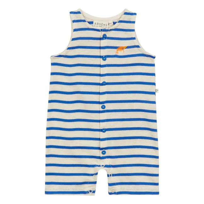 Combinaison Fitzgerald Coton Bio | Bleu marine