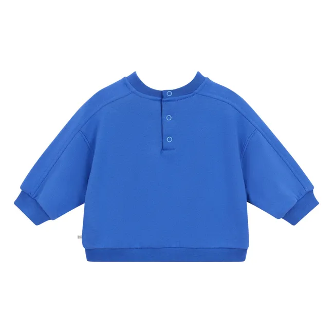 Sweat Fabricio Coton Bio | Bleu