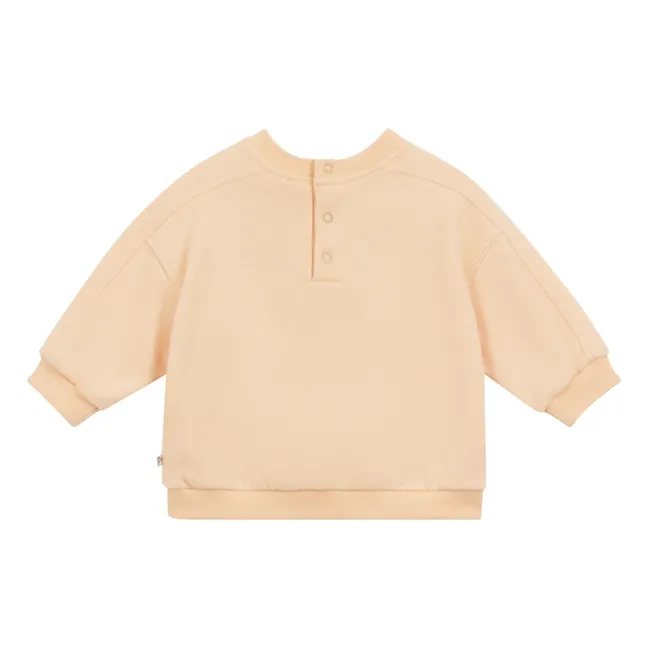 Sweat Felicie Coton Bio | Abricot