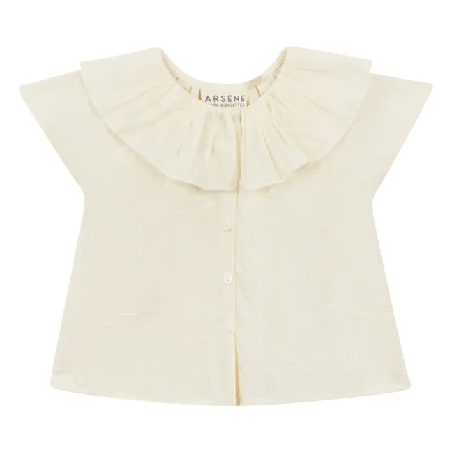 Blouse Flava Coton Bio | Ecru