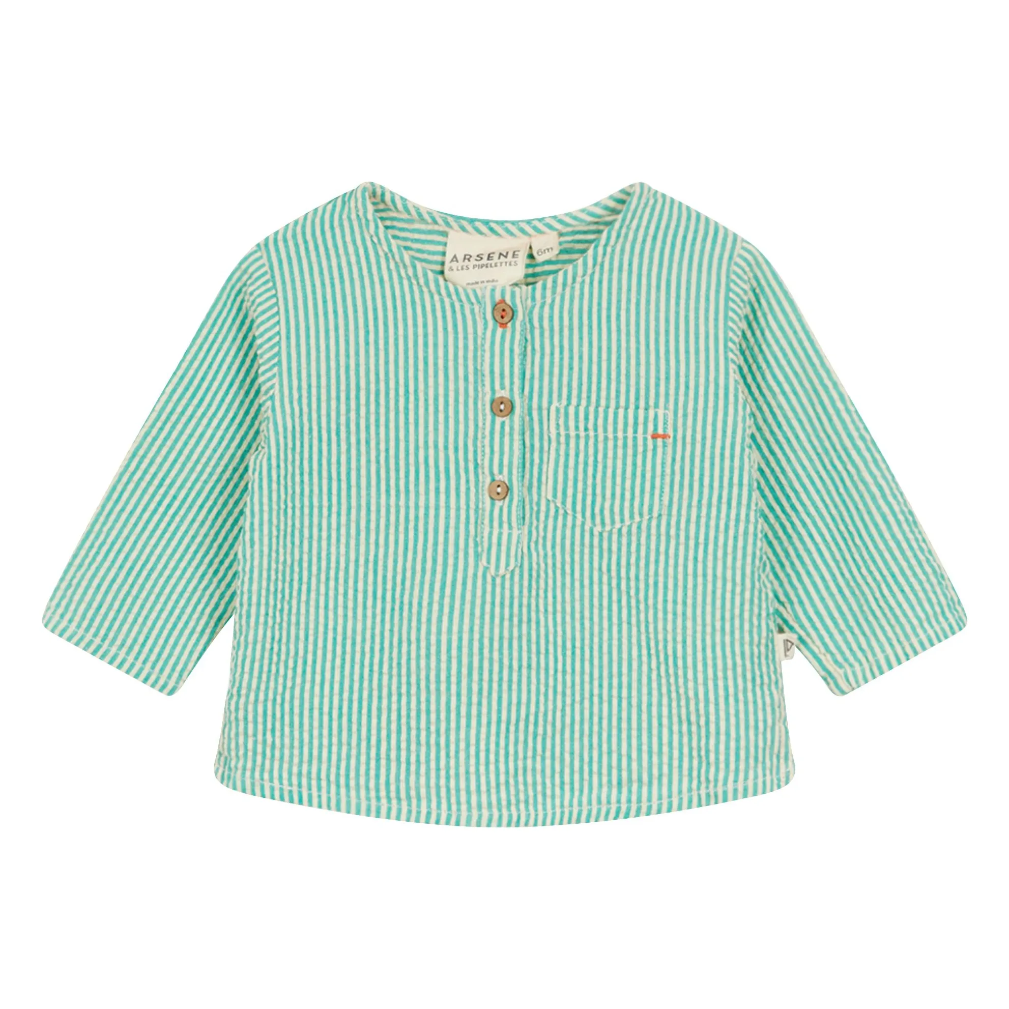 Arsène Et Les Pipelettes Green Felix Shirt
