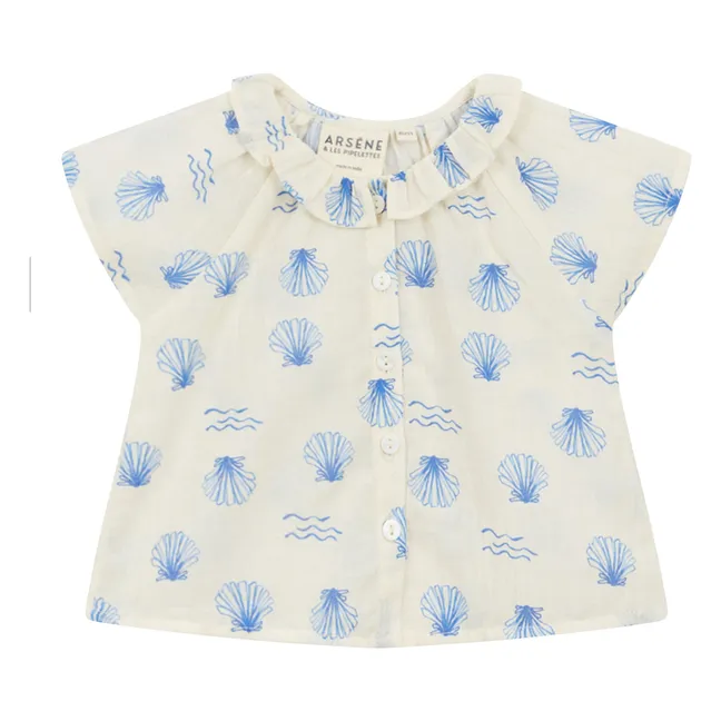 Blouse Felixia Gaze de Coton Bio | Blanc