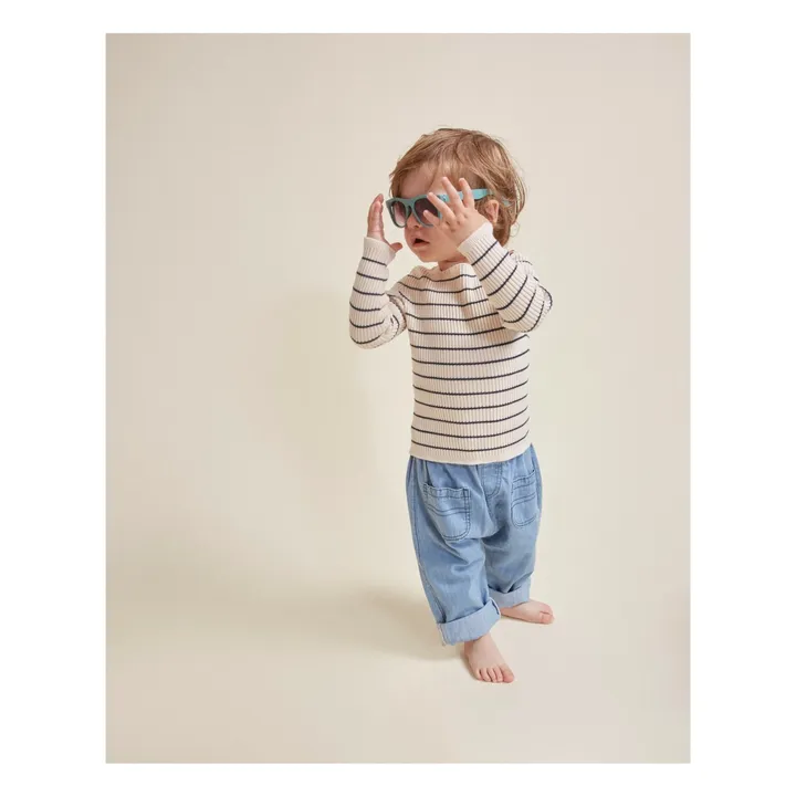 Pantalon Bébé Denim | Bleu jean- Image produit n°1