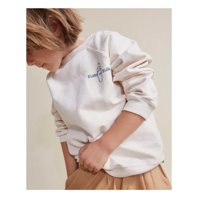 Sweat Surf Coton Bio | Ivoire