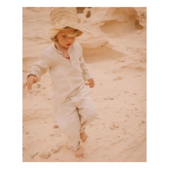 Linen pants | Sand