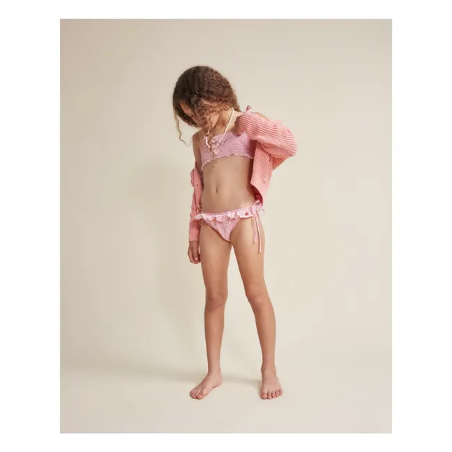 Cardigan Coton Bio | Corail
