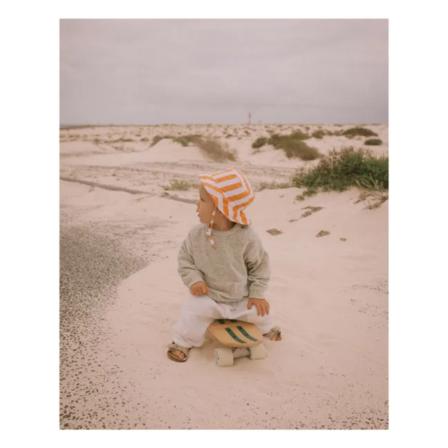 Terry Botonato Baby Sweatshirt | Heather grey
