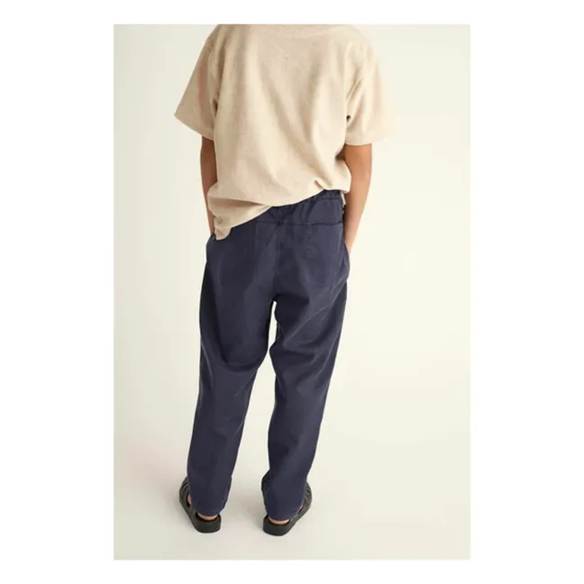 Fabio pants | Navy blue