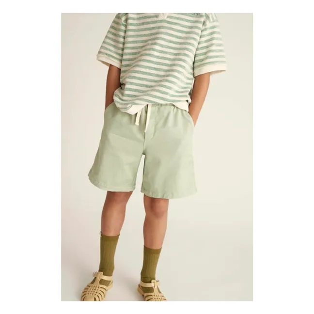 Bermudas Sergio Lyocell | Verde Pálido