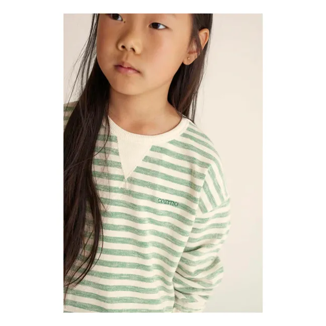 Sweat Thiago Coton Bio | Vert