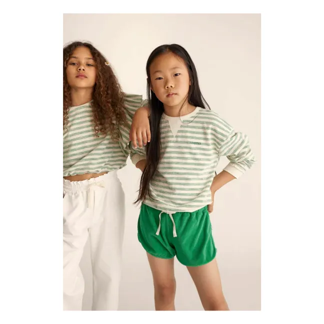 Sweat Thiago Coton Bio | Vert