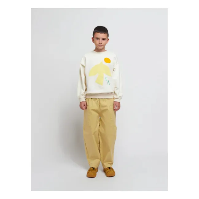 Sweat N°07 Oiseau | Ecru