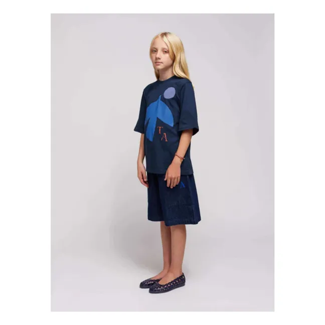 T-Shirt N°1 Oiseau | Bleu marine