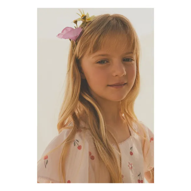 Kleid Kirschen | Blassrosa