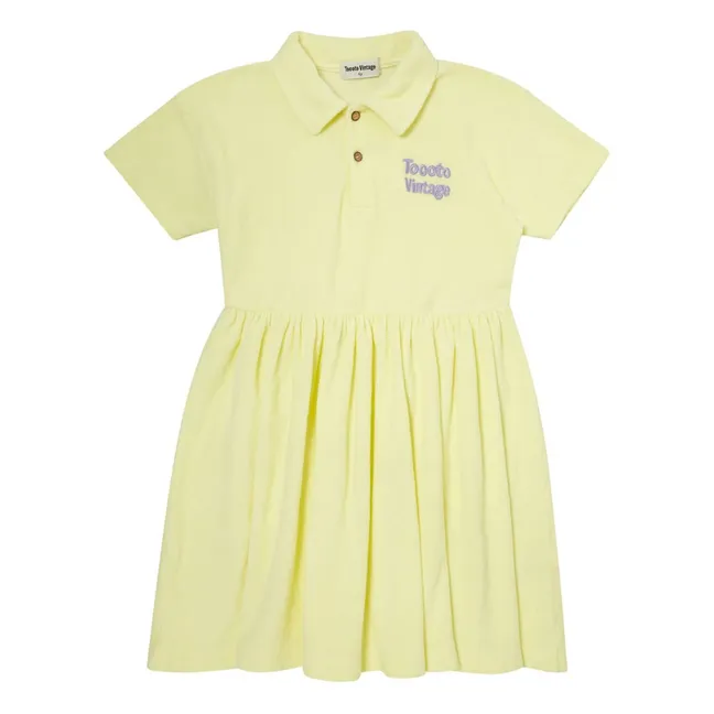 Vestido de toalla | Amarillo