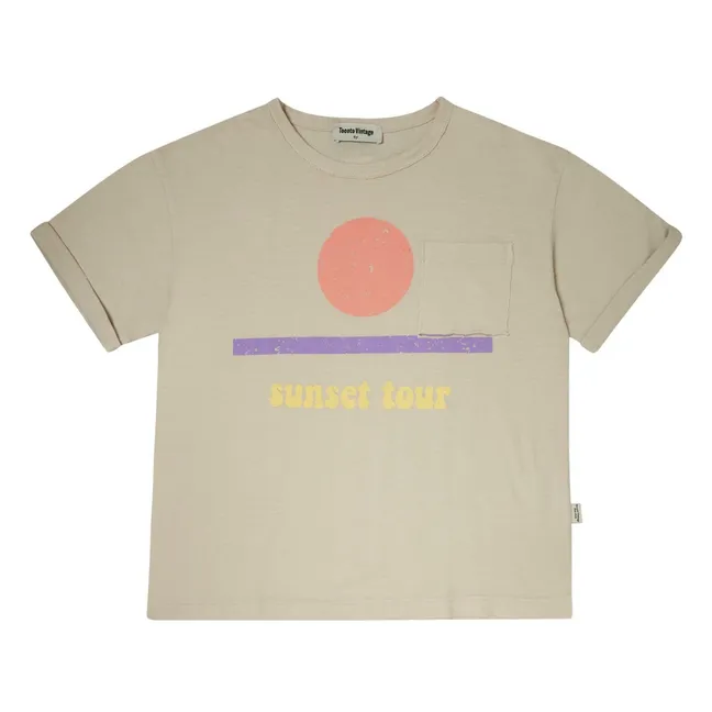 Sunset Tour T-shirt | Natural