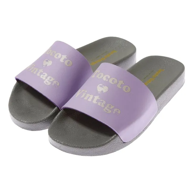 Sandales de plage Colorées | 	Lilas