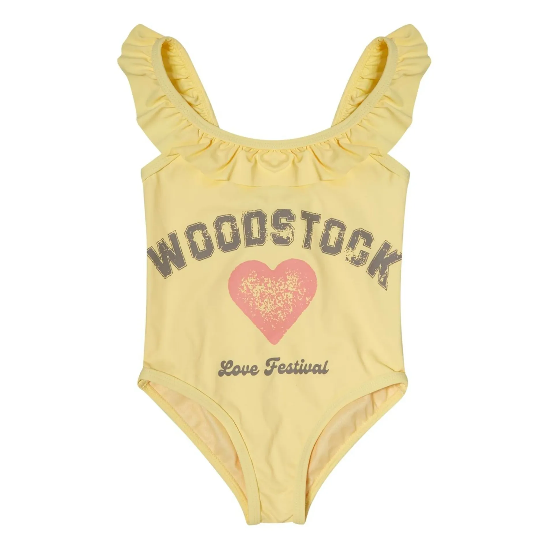 Tocoto Vintage Yellow Woodstock Swimsuit