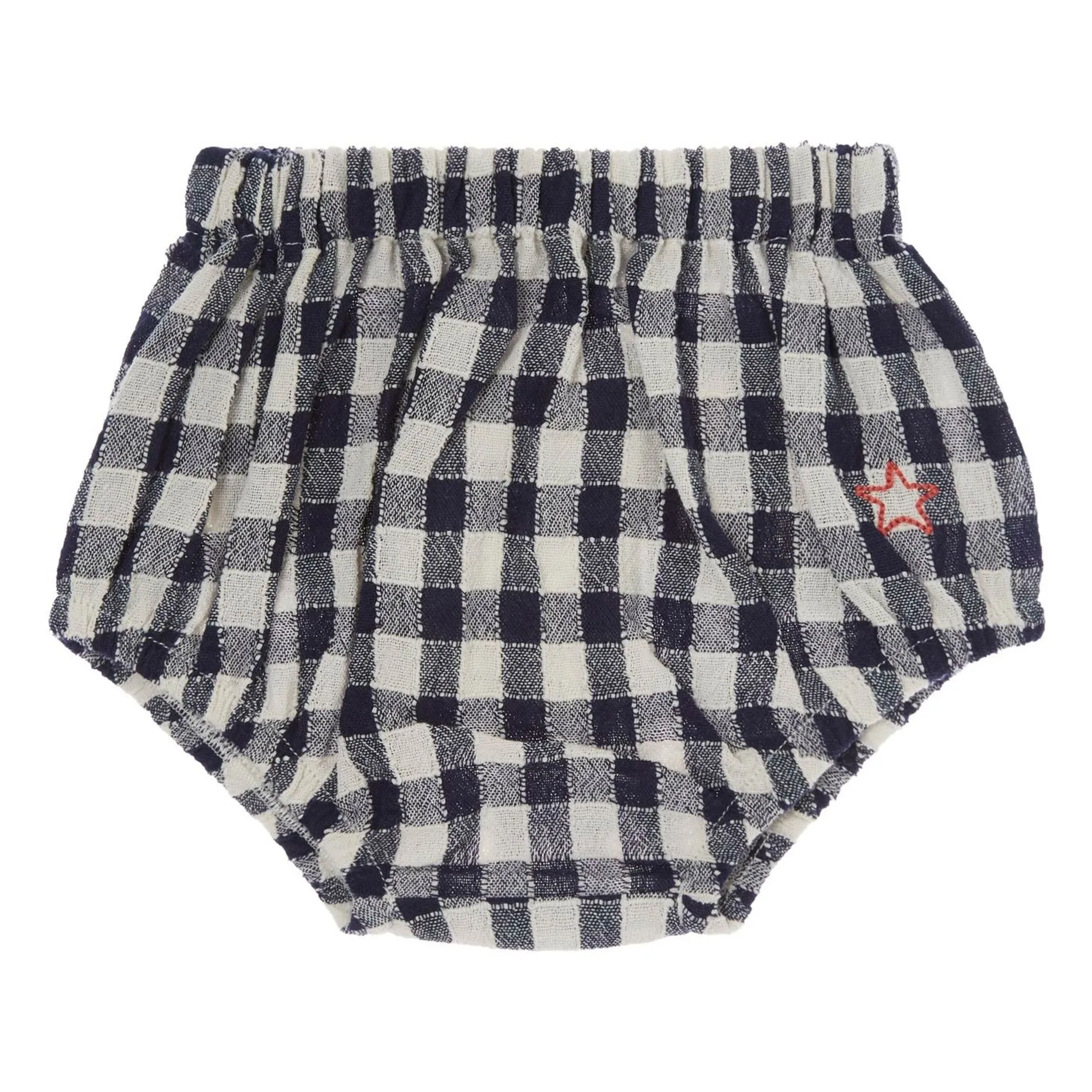 Tocoto Vintage Navy Blue Bloomer Vichy