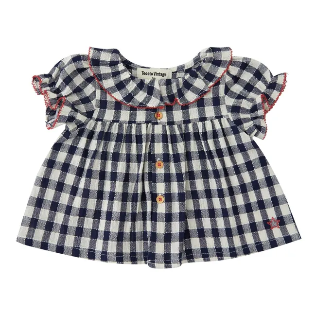 Blouse Vicky | Bleu marine