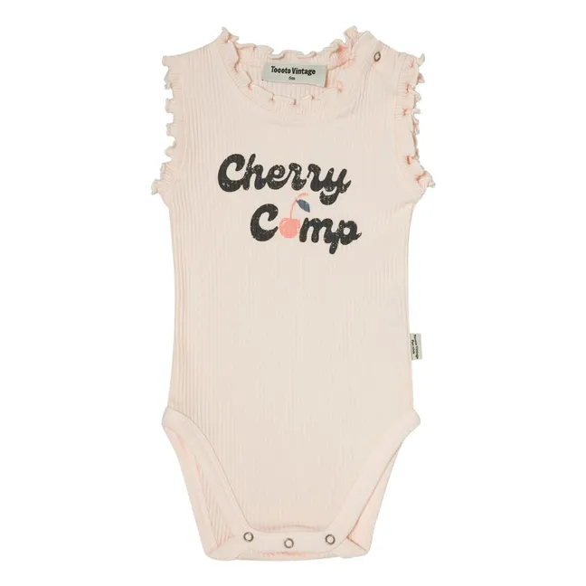 Body a coste Cherry | Rosa Pallido