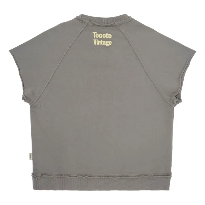 Sudadera de manga corta | Gris Oscuro- Imagen del producto n°2