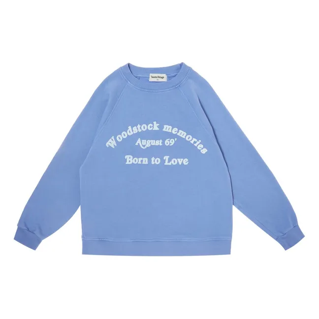 Sudadera Woodstock | Azul