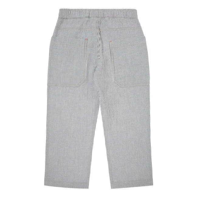 Gestreifte Hose | Navy