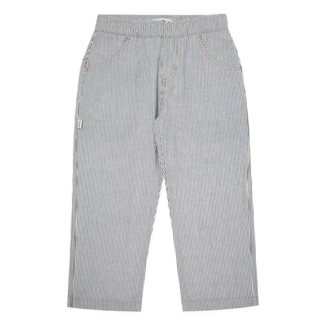 Gestreifte Hose | Navy