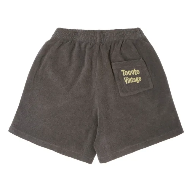Short Eponge | Gris foncé