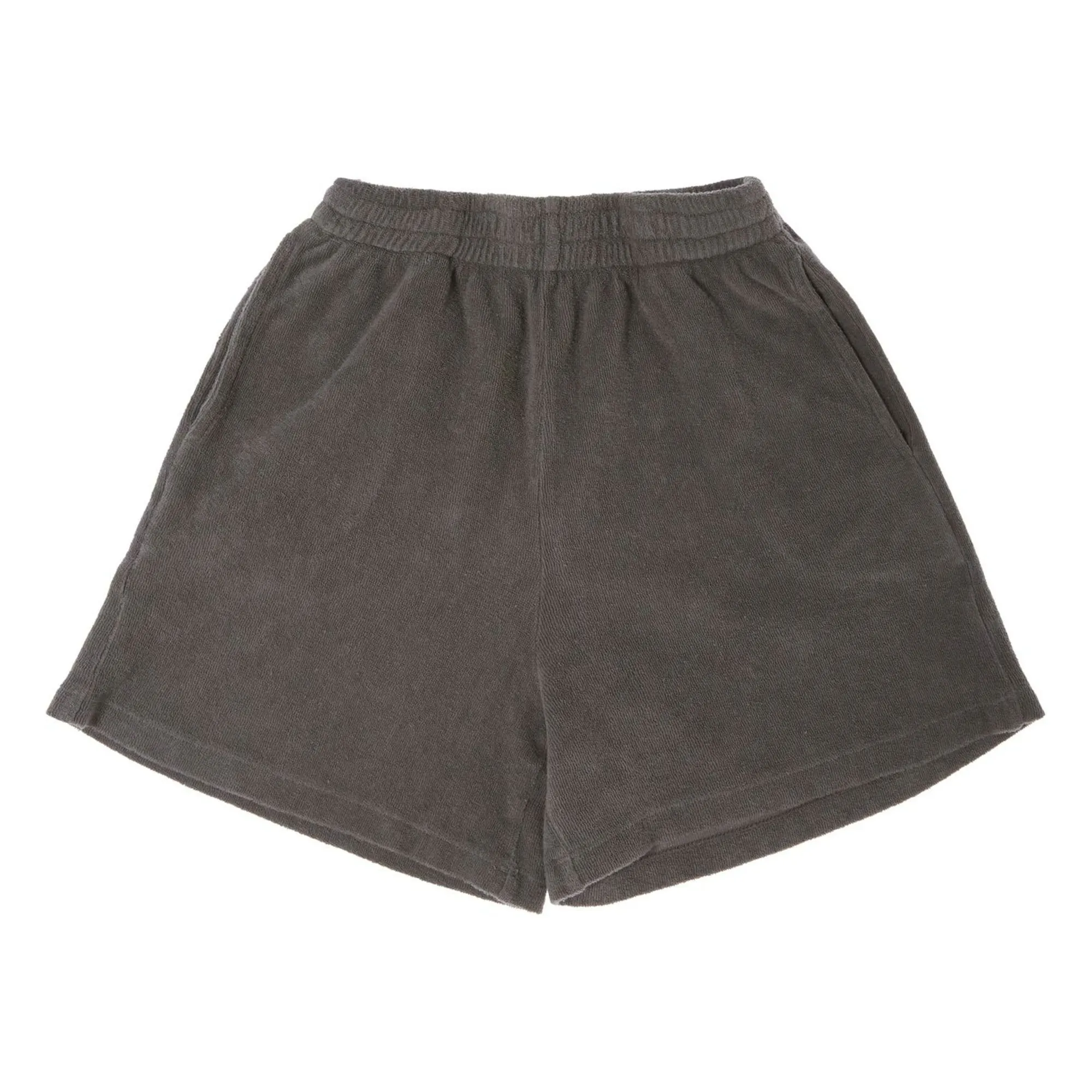 Tocoto Vintage Dark Grey Towelling Shorts