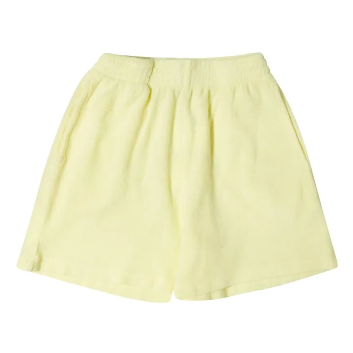 Pantalones cortos de rizo | Amarillo- Imagen del producto n°0
