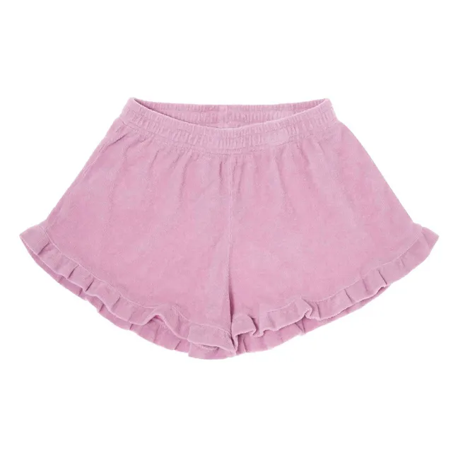 Pantaloncini con volant in Terry | Lilla