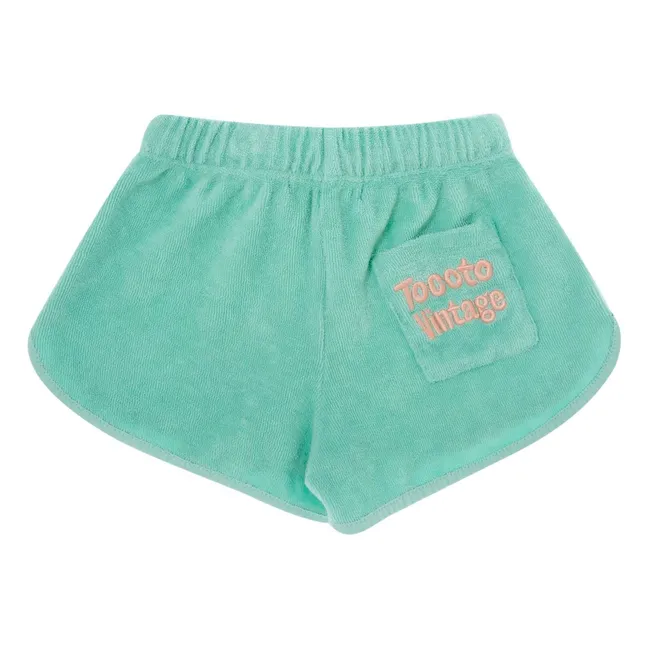 Pantaloncini in spugna per bambini | Turquoise