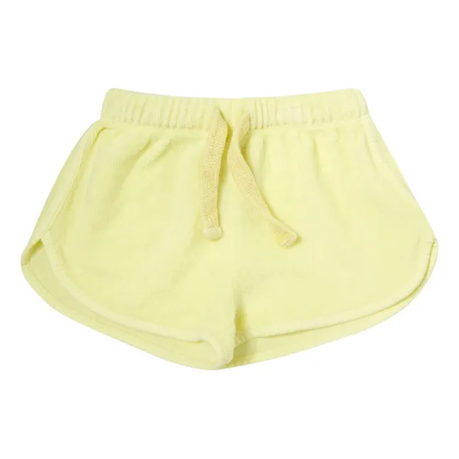 Baby terry shorts | Yellow